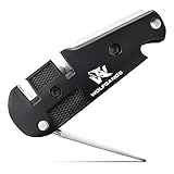 WOLFGANGS KlingenDoktor 5 in 1 - Premium Pocket Klingenschärfer & Survival Tool - Geeignet für die...