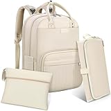 RAINSMORE Baby Wickelrucksack Groß Wickeltasche Rucksack mit Kinderwagengurten und Wickelunterlage...