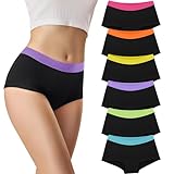 Libella 6er Pack Damen Pantys mit Atmungsaktive Hipsters Baumwolle mit Weicher dehnbarer Bund...
