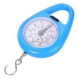 VALICLUD Mini Federwaage Tragbare Hängewaage für Gepäck Mechanische Federwaage mit Haken für...