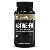 Detoxify Active-Fit | Abnehmen Schnell Fettverbrenner | Fatburner | L-Carnitine & Grüner Tee |...