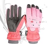 Warme Handschuhe für Kinder, Skihandschuhe für Kinder | Bequeme Winterhandschuhe für Kinder |...