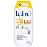 Ladival Kinder Sonnenmilch LSF 50+ – Parfümfreie Sonnenschutzlotion für Kinder – ohne Farb-...