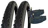 2X Fahrradreifen + Schläuche - Kenda Khan K935 28 Zoll 28x1.75 (47-622) Fahrrad Mantel - MTB...