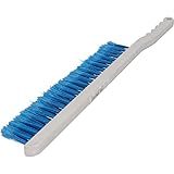NIGRIN Schneebesen Firn, Ergonomisch geformter Handbesen mit Borsten in der Trendfarbe blau,...