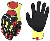 Mechanix Herren Mechanix Wear M-pact® Knit Cr3a3 handschoenen (geel/zwart) Schnittfeste Handschuhe...