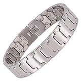 EnerMagiX reine Titanium Magnetische Armbänder für Männer, Magnetisches Armband mit...