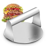 Smash Burgerpresse,5,5-Zoll Round Edelstahl Burger Smasher, Professionelles Edelstahl Burgerpresse...