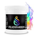 Feuerfarben Pulver für buntes Feuer 250 Gramm für Feuerstellen, Kamin, Ofen, Lagerfeuer oder für...