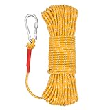 NewDoar 6 mm Marine Schwimmseil 550kg Hochfestes Geflochtenes Reflektierendes Anker-Festmacherseil...