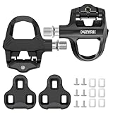 MZYRH Rennrad-Pedale, leichte Fahrradpedale Cleats Set Clipless Pedale Kompatibel mit Look KEO...