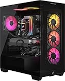 Corsair Vengeance a7500 Gaming PC - Liquid Cooled AMD Ryzen 5 9600X CPU - NVIDIA GeForce RTX 4060 Ti...