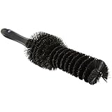Vikan Felgenbürste, Schwarz, Naturhaar, Radbürste, Fahrzeug-Reiniger, Metall, Kunststoff, Felgen,...