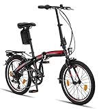 Licorne Bike CONSERES Premium Faltrad, Klapprad in 20 Zoll - Fahrrad für Herren, Jungen, Mädchen...