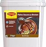 Maggi Feine Sauce zu Braten, vegan, 1er Pack (1 x 3kg Beutel)