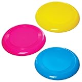 Baker Ross FN152 Große Frisbee-Flugscheiben - 4er-Pack, Garten-Sportspielzeug für Kinder,...