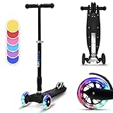 fun pro Two Roller Kinder 6 Jahre, ab Vorschulalter, bis 80KG Gewicht, der sichere Premium Roller...