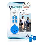 Nasivent Sport Premium Nasendilatator - (2x Gr. XS) - Sky Blue - Verbesserte Atmung, Verbesserte...