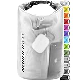 Nordlight Dry Bag 5L Wasserdichter Beutel - (Transparent) Wasserdichter Packsack Mit Roll Top...