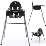 Twinky Hochstuhl Baby ECO - Kinderhochstuhl mit liegefunktion - Klappbar Hochstuhl mit Tisch ab...