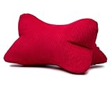 Gözze - Leseknochen Capri, Nackenkissen in Feincord-Optik, Lese- und Relaxkissen für Nacken und...