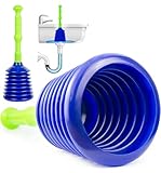 Luigi's Waschbecken- und Abfluss Pömpel - für Badezimmer Küche Waschbecke Bäder und Dusche -...