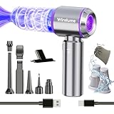 Wirelume Handstaubsauger akku Auto kabellos 4 in 1 autostaubsauger klein 22,000 Pa Starke...