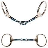 Harry´s Horse Olivenkopftrense Sweet Iron doppelt gebrochen 13mm, Größe:13.5