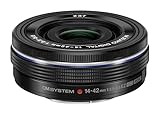 OM SYSTEM M Zuiko Digital 14-42mm F3.5-5.6 EZ Objektiv,Standardzoom, geeignet für alle MFT-Kameras...