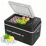 Upstreman 30 Liter Kompressor Kühlbox, 12/24V & 230V Auto Kühlbox Kompressor, -20 °C bis 20 °C...