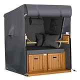 Climecare Strandkorb Schutzhülle Oxford 600D Polyester Winterfest-wasserdichte, UV-beständige &...