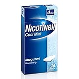 Nicotinell Kaugummi 4 mg Cool Mint, 24 St. – Das Nikotinkaugummi für die schrittweise...