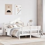 Sufrk Massivholzbett ohne Matratze Bettrahmen Bett Bettgestell Betten Bett Holz Bed Frame...