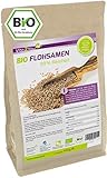 Vita2You BIO Flohsamen 99% Reinheit - 1000g Zippbeutel - Höchste Reinheit - 1kg indische Flohsamen...