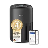 Philips Luftreiniger 900 Serie, HEPA NanoProtect + Aktivkohlefilter, CADR 250m³/h für 65m²...