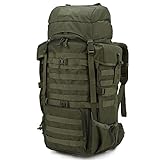 Mardingtop 70L Militär Rucksack Trekkingrucksack mit Regenschutz Wanderrucksack im Freien Große...