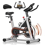 Neues Heimtrainer Fahrrad mit Magnetischem Widerstand, DMASUN Hometrainer Fahrrad mit Weichem...