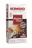 Kimbo 20 Packungen mit je 250 g frischen gemahlenen Kaffee, ideal für Mokka, Intensität 11/13,...