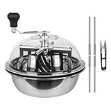 JMOUZHG 13/16/19/24 Zoll Bud Leaf Bowl Trimmer, Edelstahl-Klingen und Griff, Hand Twist Spin Cutting...