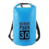 OPAHUTER Schwimmender Packsack Wasserdicht, 30L Unisex Dry Bag und wasserdichte Taschen für...