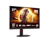 AOC Gaming U27G4R – 27 Zoll Ultra HD 4K Monitor, 160 Hz bei UHD oder 320 Hz bei FHD, Dual Frame, 1...