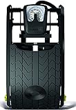 MICHELIN Doppelzylinder Fußluftpumpe – analog bis 4 bar | Starke Pumpleistung, rutschfeste...