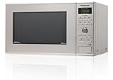 Panasonic NN-GD37HSGTG Mikrowelle mit Grill (1000 Watt, Inverter Mikrowelle, 23 Liter) edelstahl