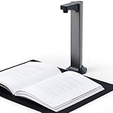 Gtremulent A3 Scanner Dokumentenscanner USB: 13MP Buchscanner mit OCR TTS Visualizer 3-Stufige LED...