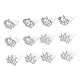 VINTORKY 12 Stück Teiliges Haarkamm Krone Haarschmuck für Fotografie Geeignet für Hochzeiten...