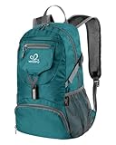 WATERFLY Ultraleicht Faltbar Klein Rucksack: 20L Leicht Packable Wanderrucksack Tagesrucksack...