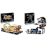 LEGO Star Wars Podrennen in Mos Espa – Diorama & Star Wars Droideka Set, Droiden-Modellbausatz...