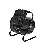 ABRILA Zenon Industrieheizlüfter, 3000 W, Schwarz, robustes Design und vielseitige Funktion,...