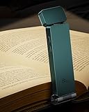 86lux Leselampe Buch Klemme，Wiederaufladbare Buchlampe zum Lesen im Bett，Ultraleichte LED...