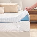 Hokway Topper 140x200cm - 7.5cm Höhe Memory Foam Matratzentopper aus Gel-Memoryschaum mit...